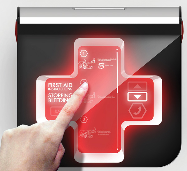 First Aid 2.0 : écran tactile 